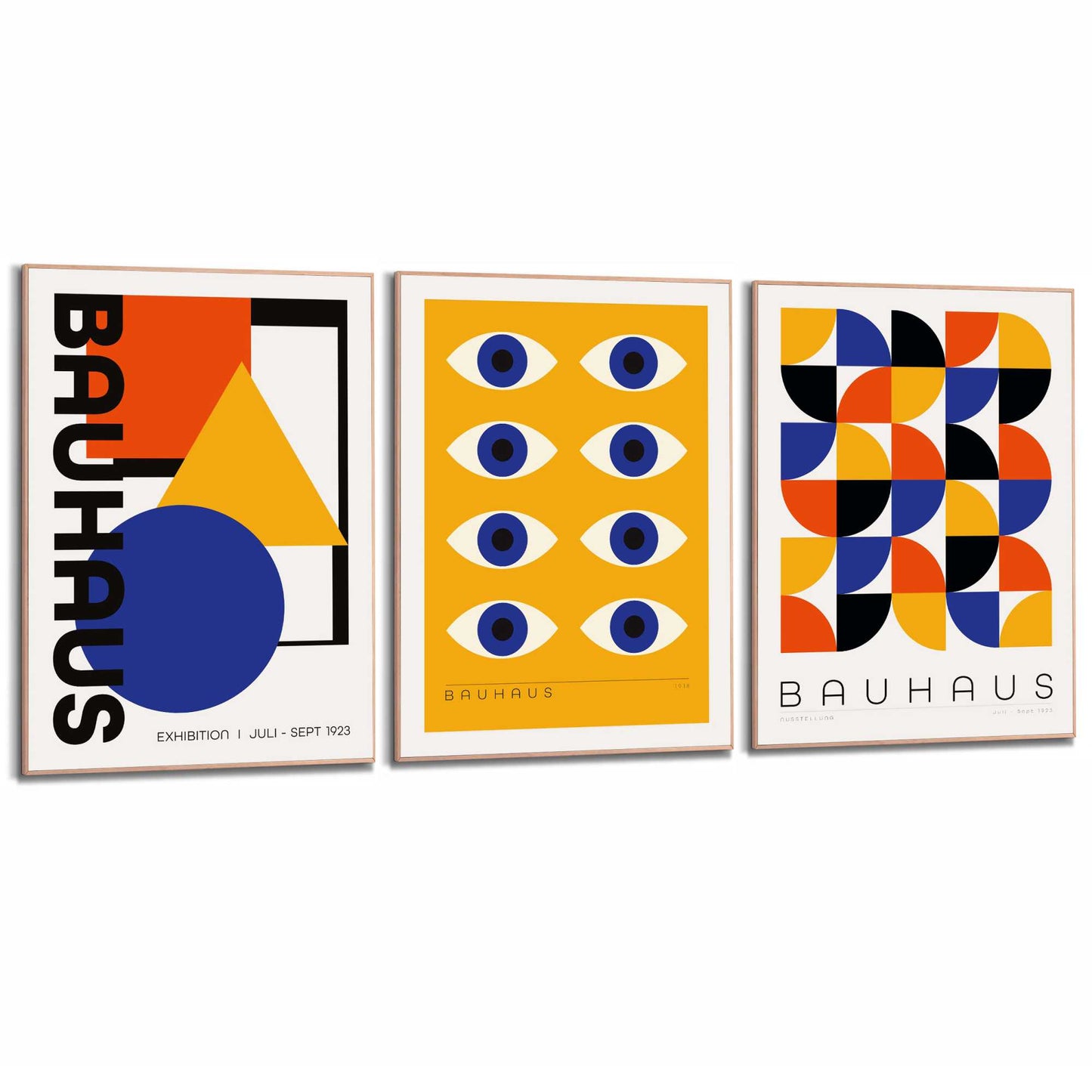 Framed Poster Bauhaus Originals Set 70x50