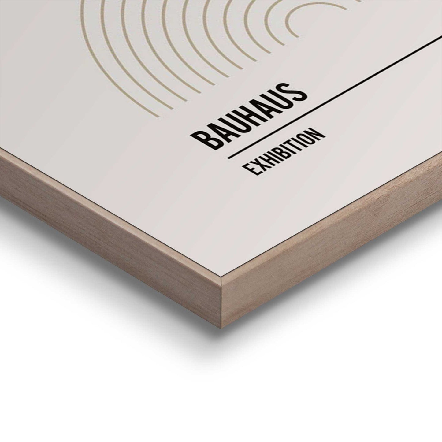 Framed Poster Bauhaus Neutrals Set 70x50