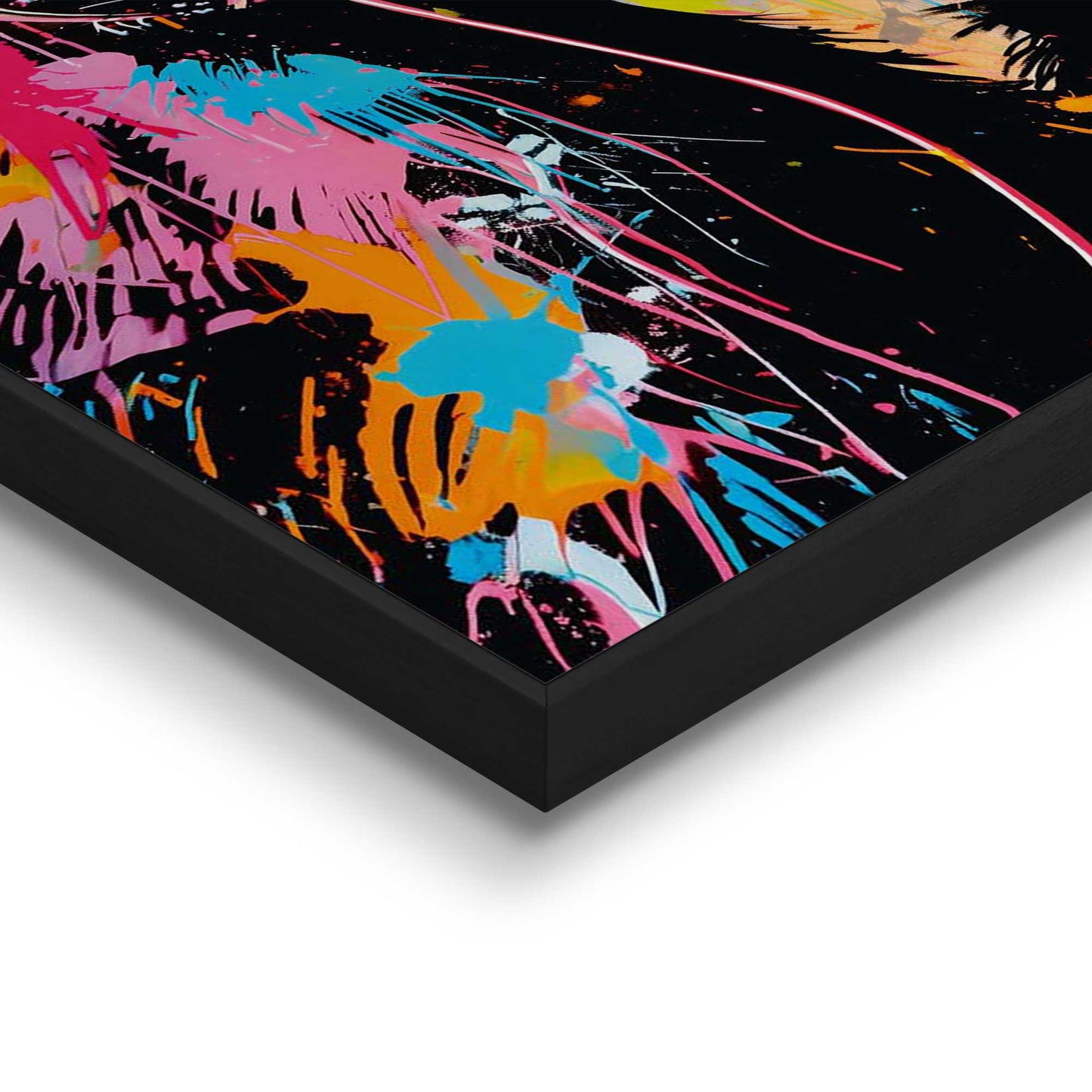 Framed Poster Street Art Duo Popular 70x50