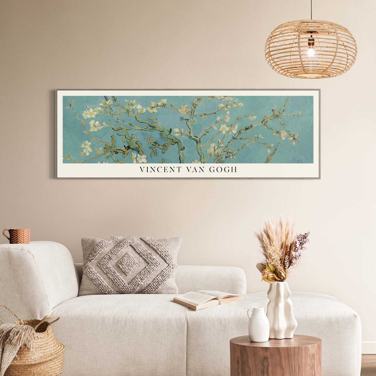Canvas Van Gogh - Almondblossom 40x120