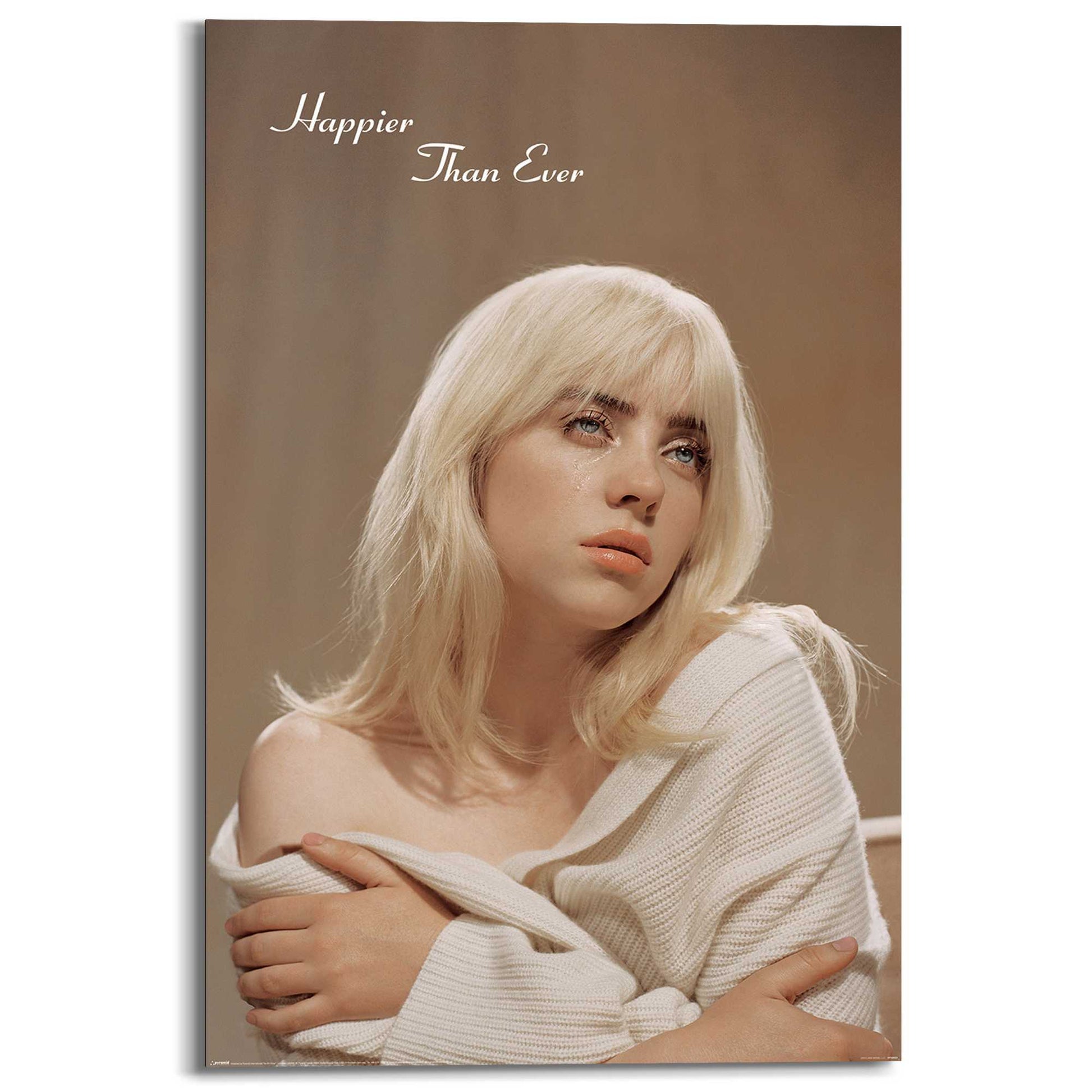 Wall Art Panel Billie Eilish - Happier Than Ever 90x60
