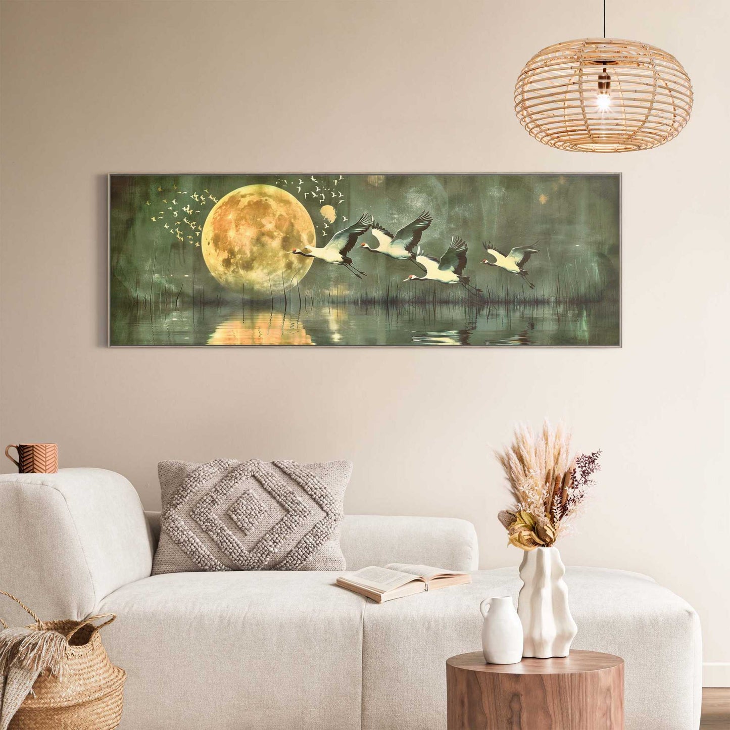Canvas Moonlit Waters 40x120