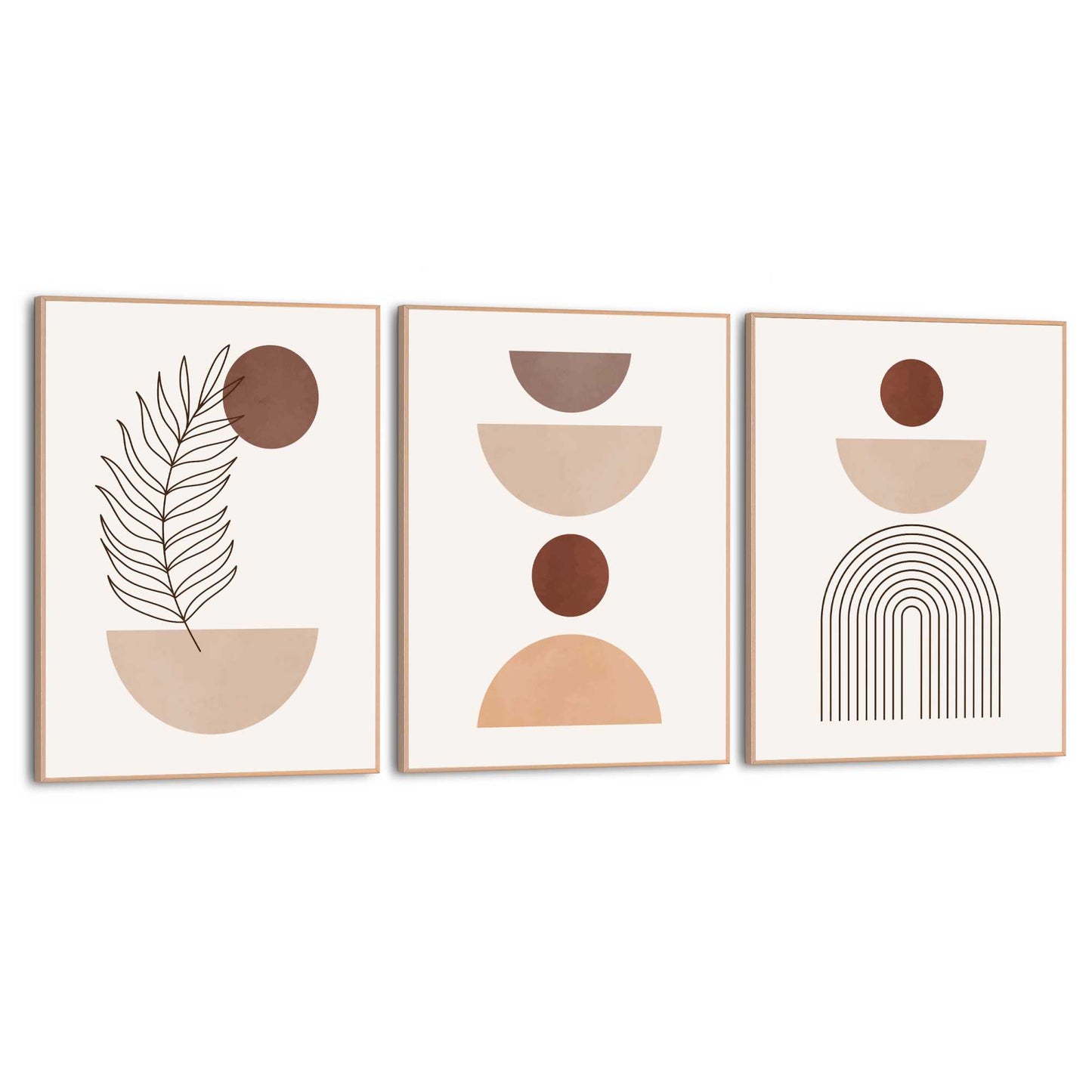 Framed Poster Figures Set 40x30