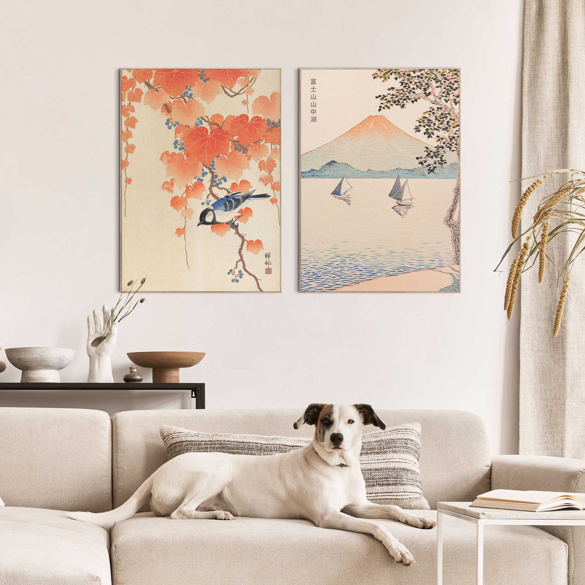 Framed Poster Japandi Set I 70x50