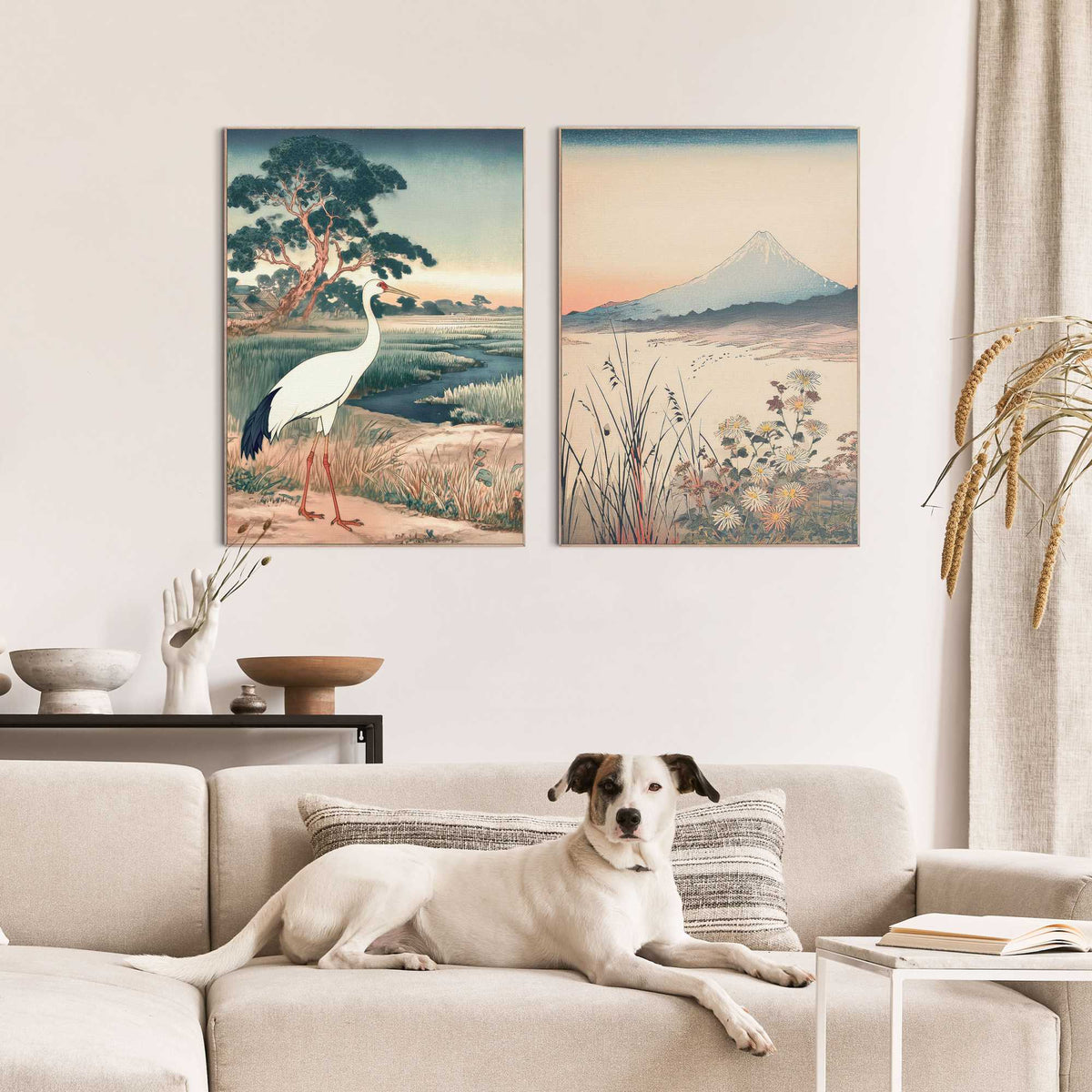 Framed Poster Japandi Set II 70x50
