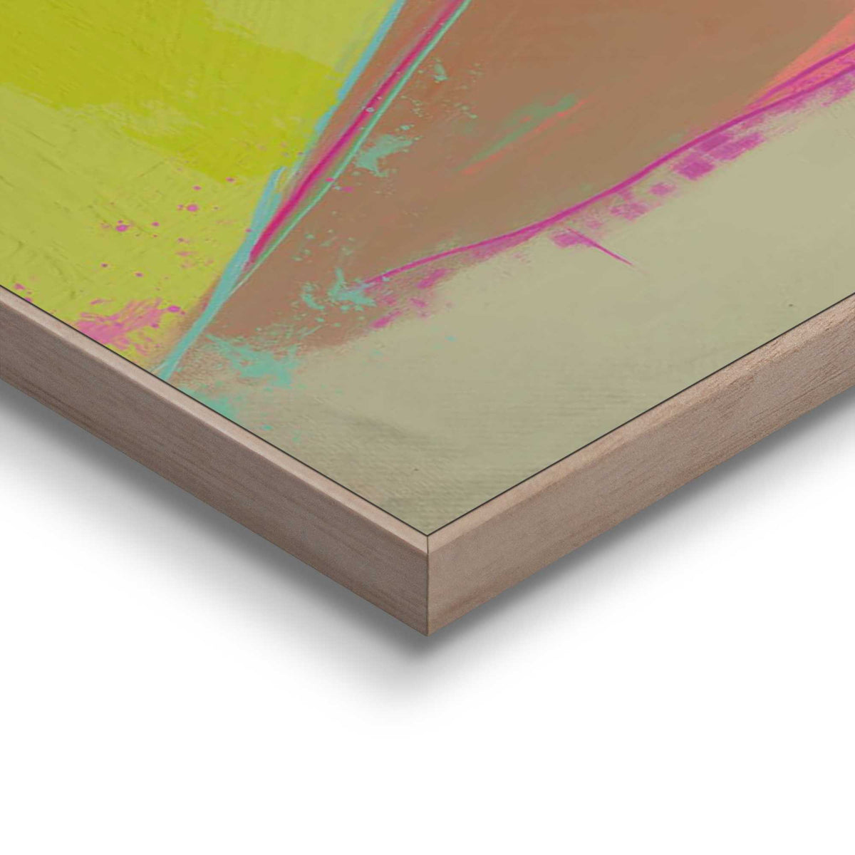 Framed Poster Abstract Lady 70x50