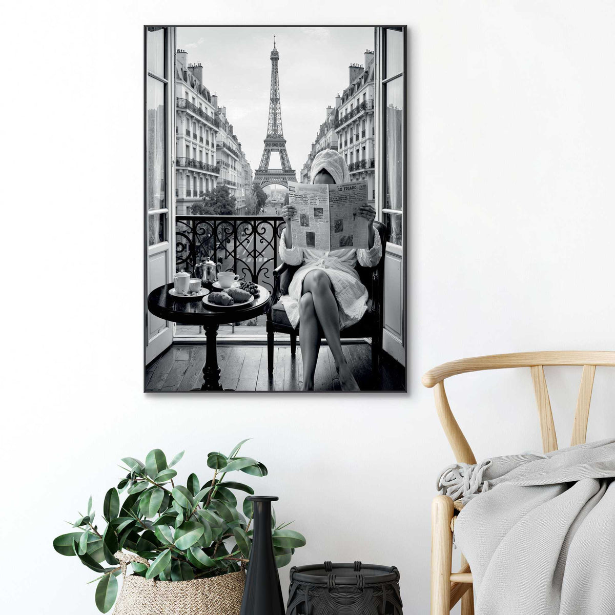 Framed Poster Moment in Paris 70x50