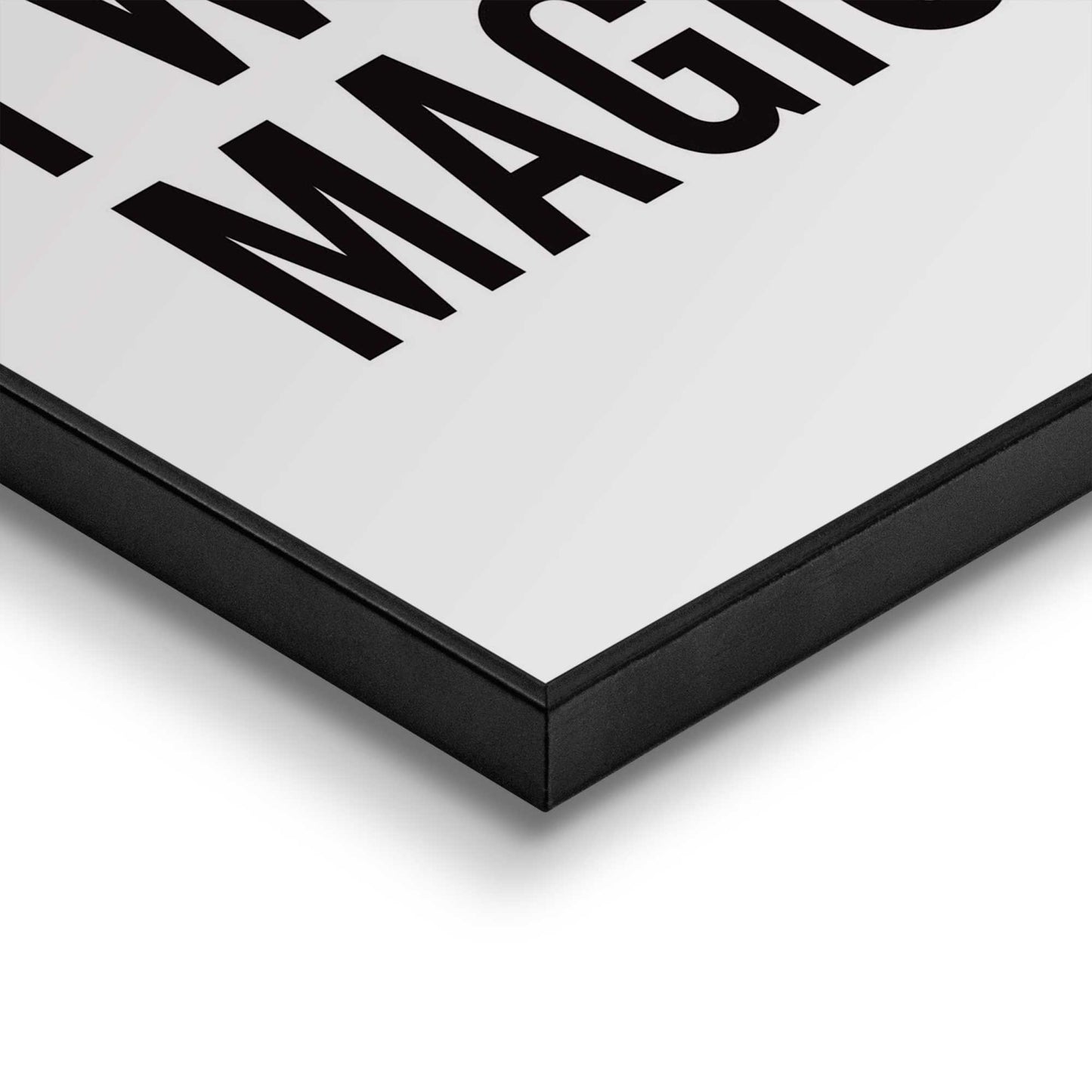 Framed Poster Magic or Normal 50x40