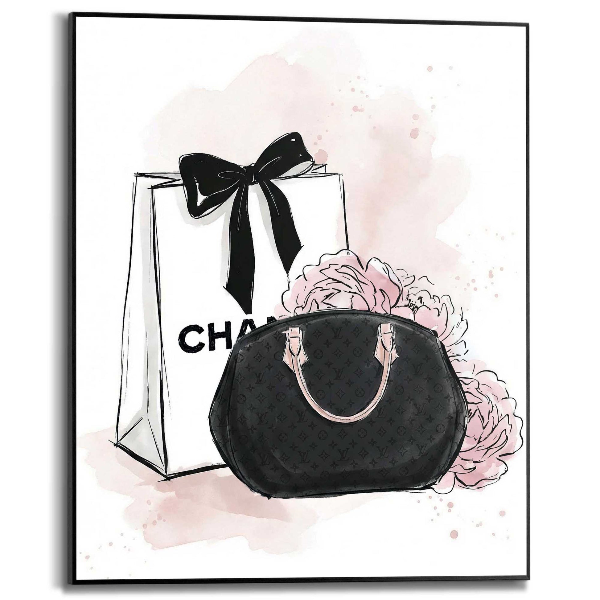 Framed Poster Fashion Bags 50x40