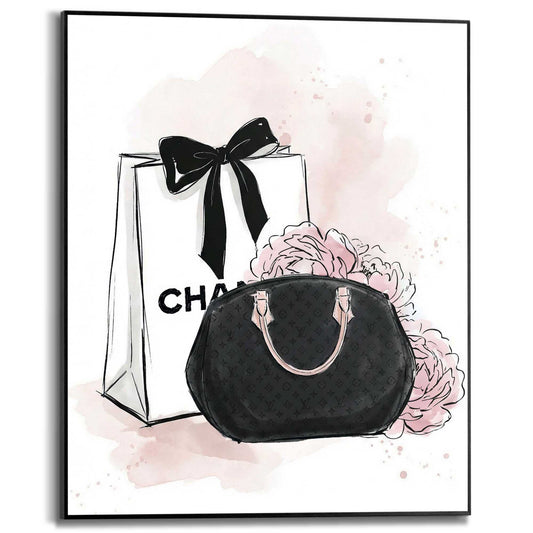 Framed Poster Fashion Bags 50x40