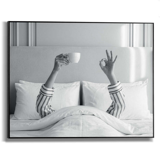 Framed Poster Top Coffee 40x50