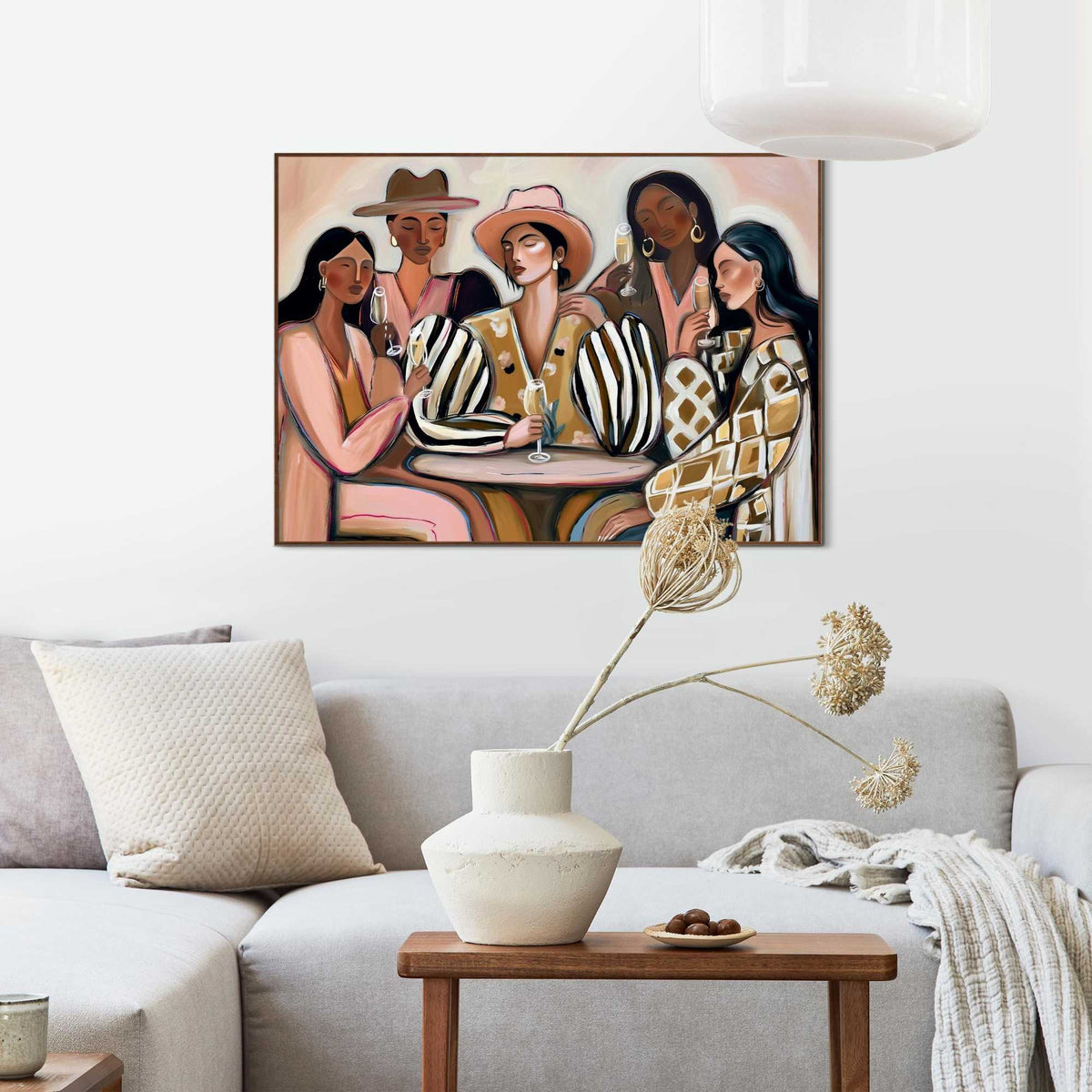 Framed Poster Girls Night Out 50x70