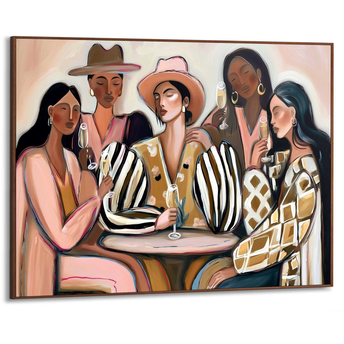Framed Poster Girls Night Out 50x70