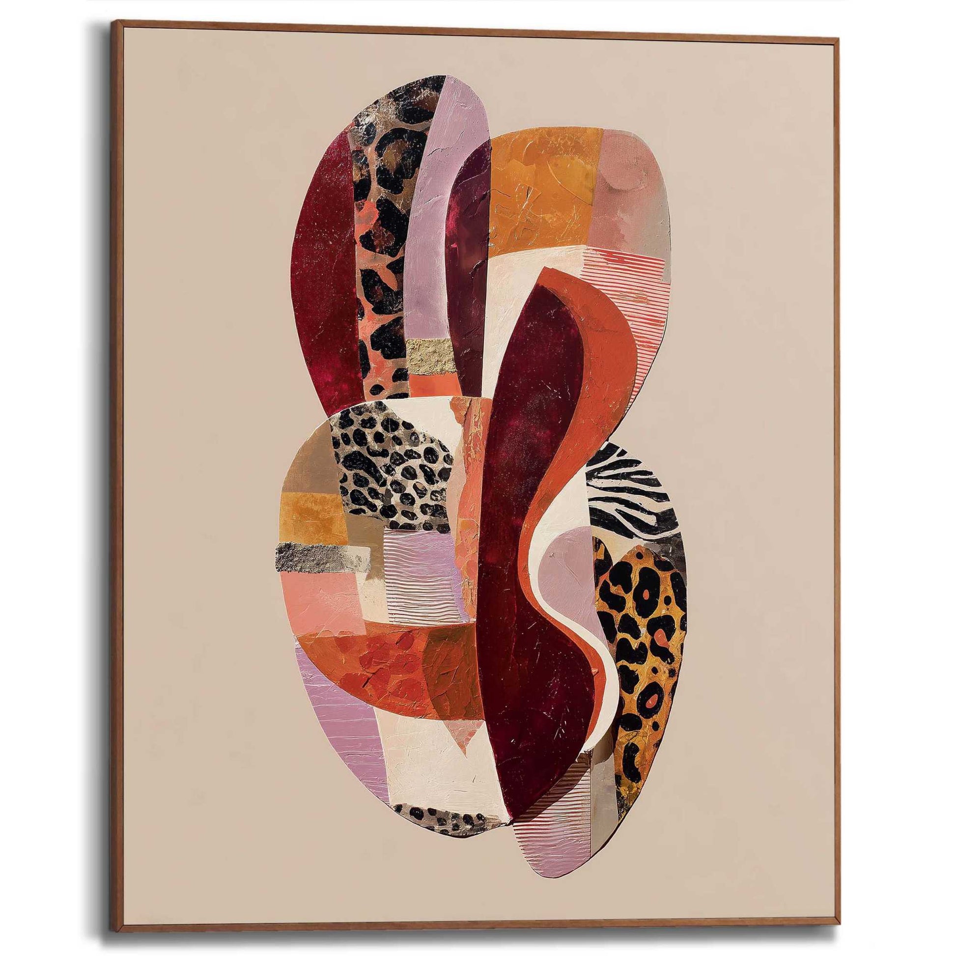 Framed Poster Natural Patterns 50x40