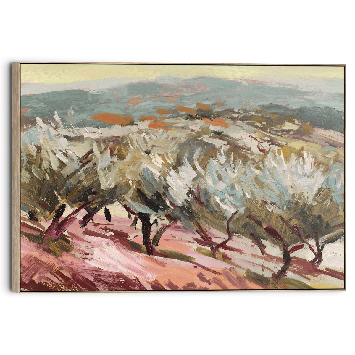 Canvas Mediterranean Hillside 70x100