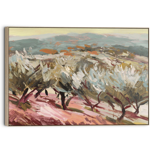 Canvas Mediterranean Hillside 70x100
