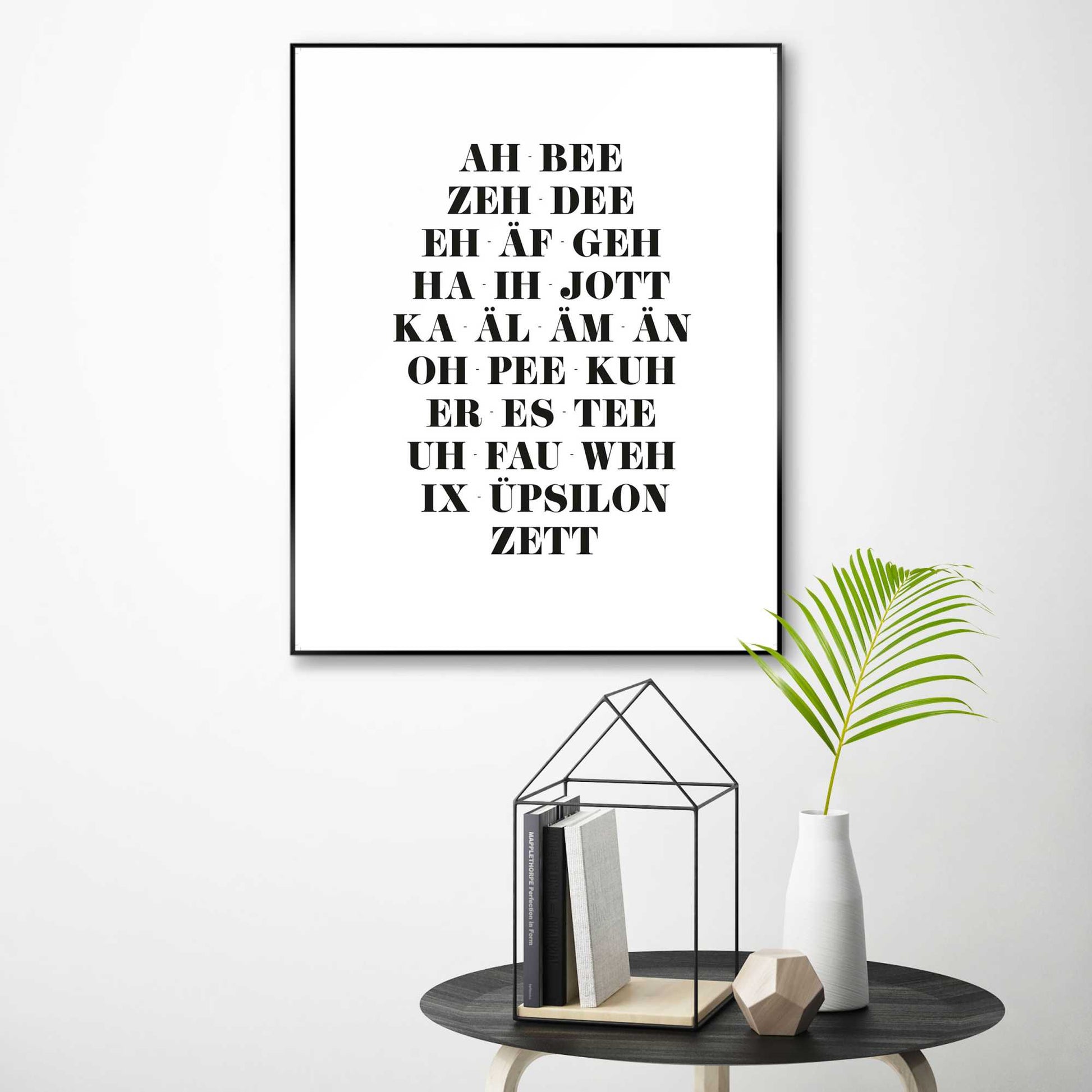 Framed in Black Ah-Bee-Zeh