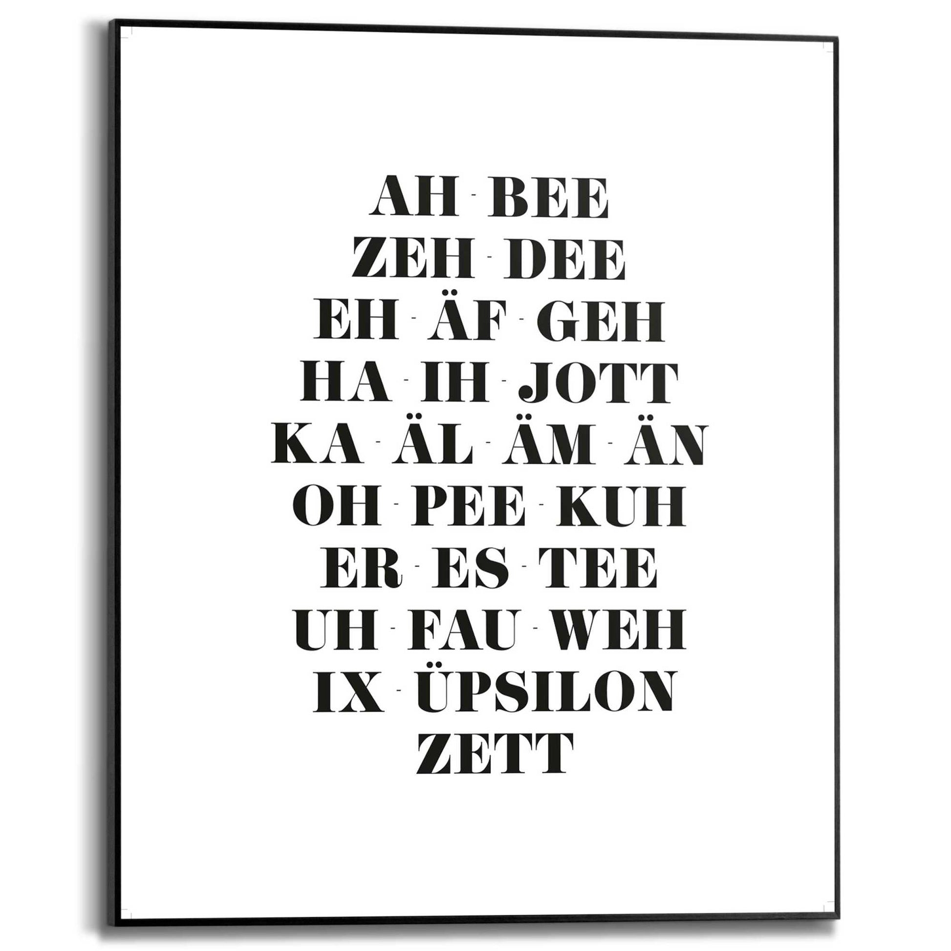 Framed in Black Ah-Bee-Zeh