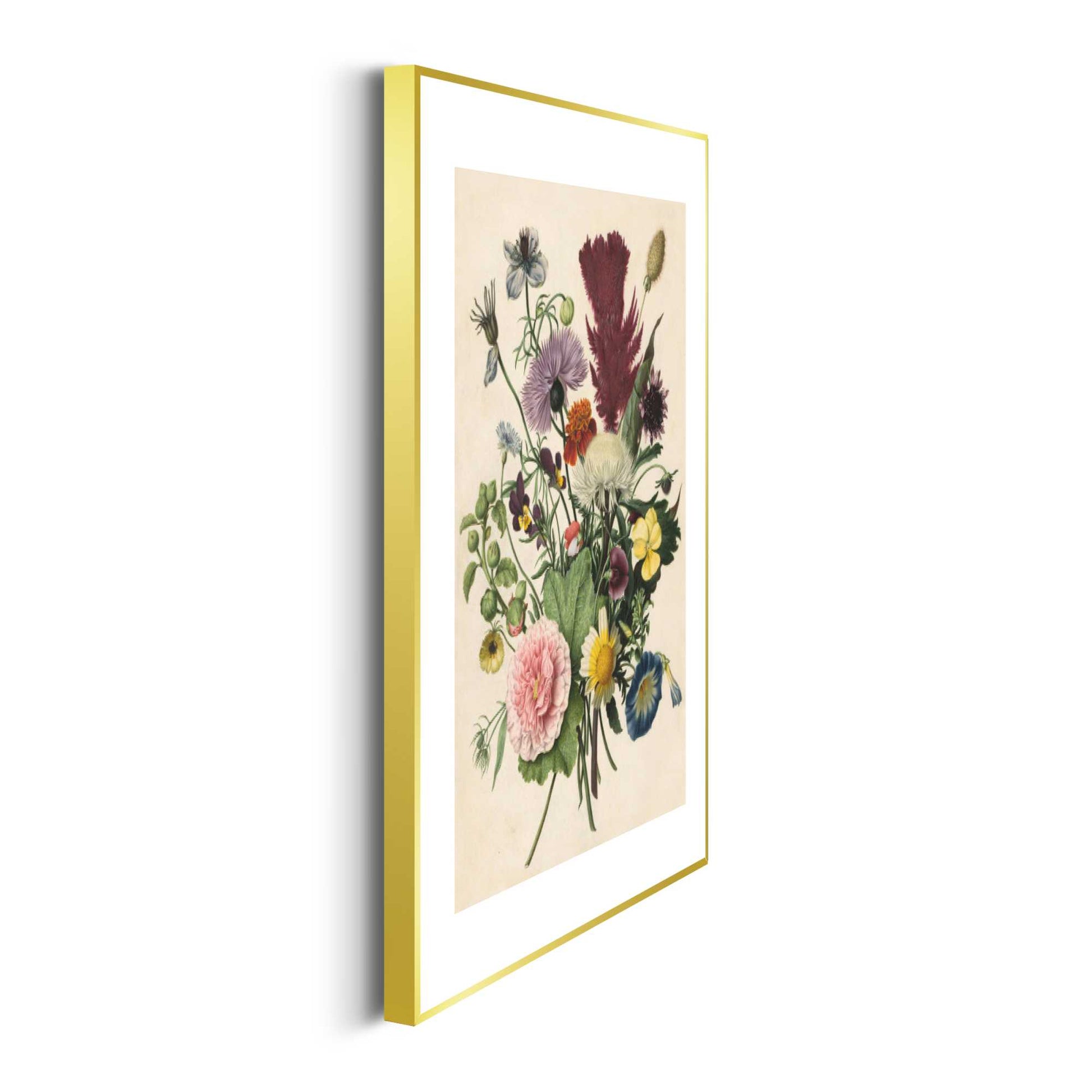 Framed in Gold Favourite Flowers