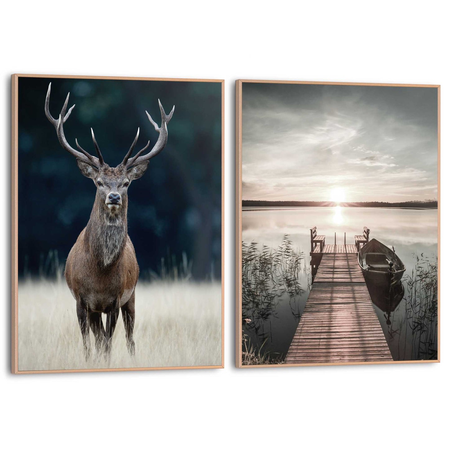 Framed in Wood Spring Nature