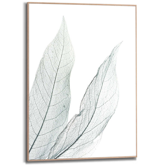 Framed in Wood Pure Leaf