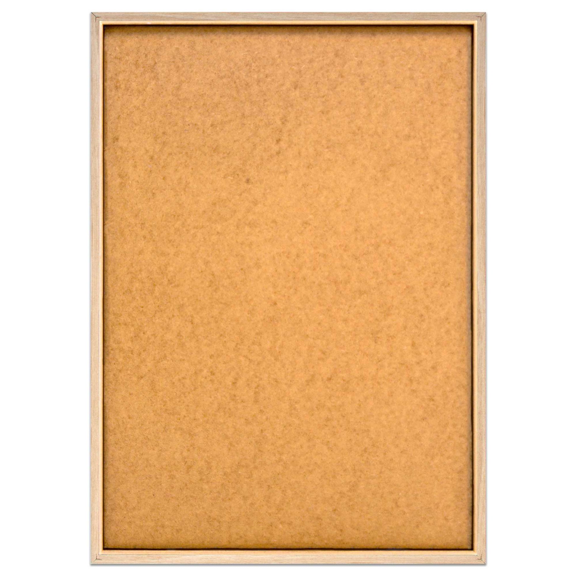 Framed in Wood Blushing Organics