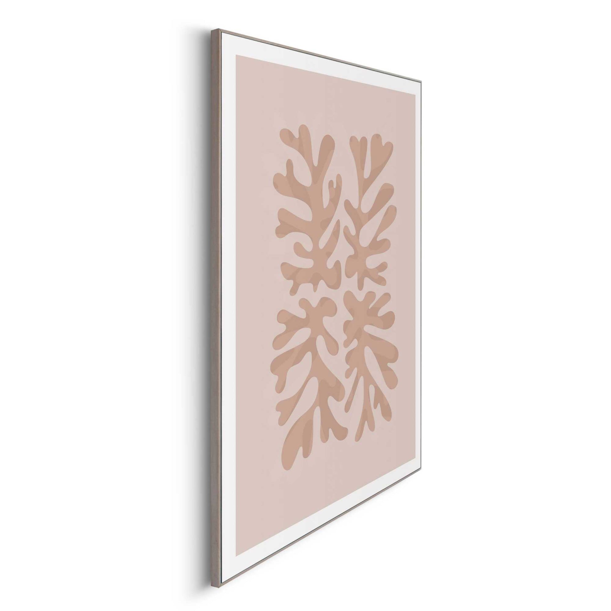 Framed in Wood Blushing Organics