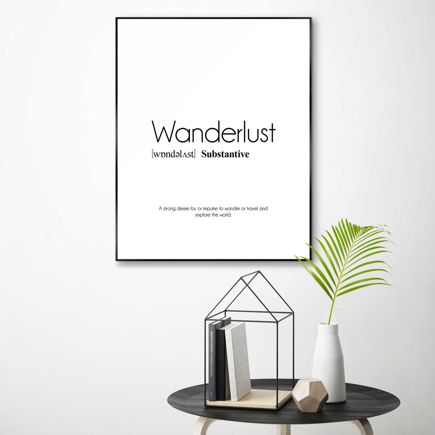 Framed in Black Wanderlust