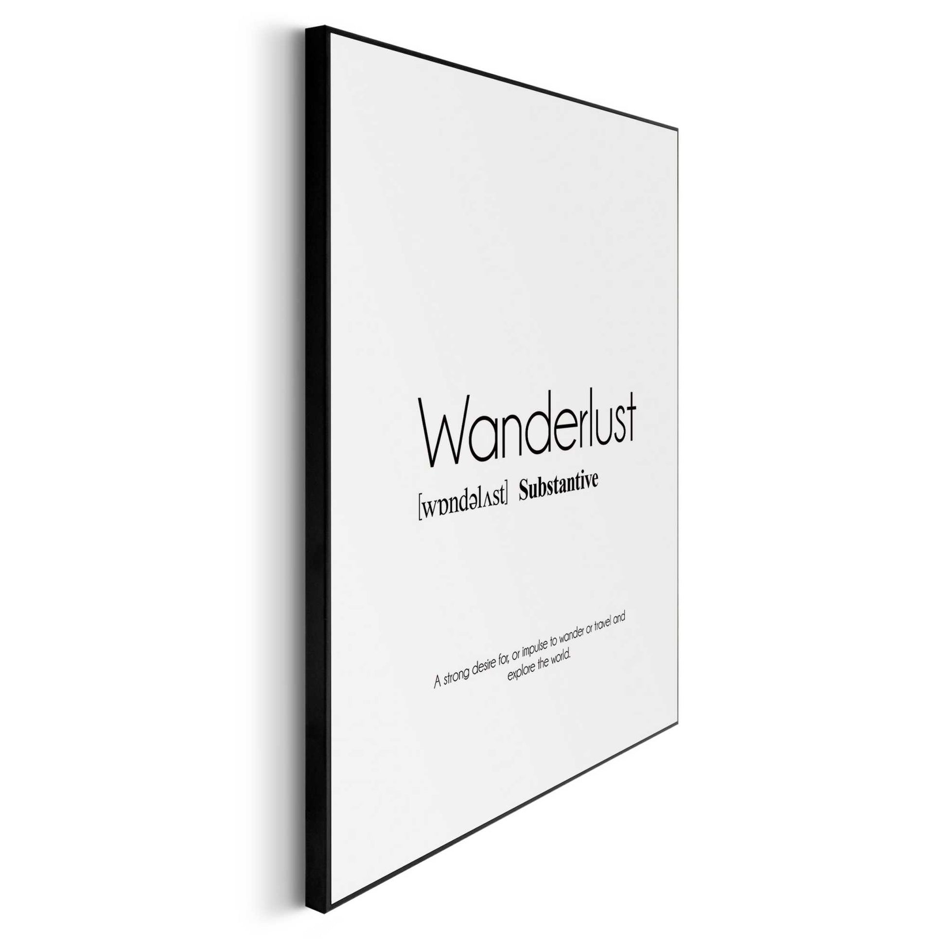 Framed in Black Wanderlust