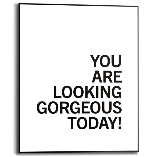 Framed in Black Gorgeous