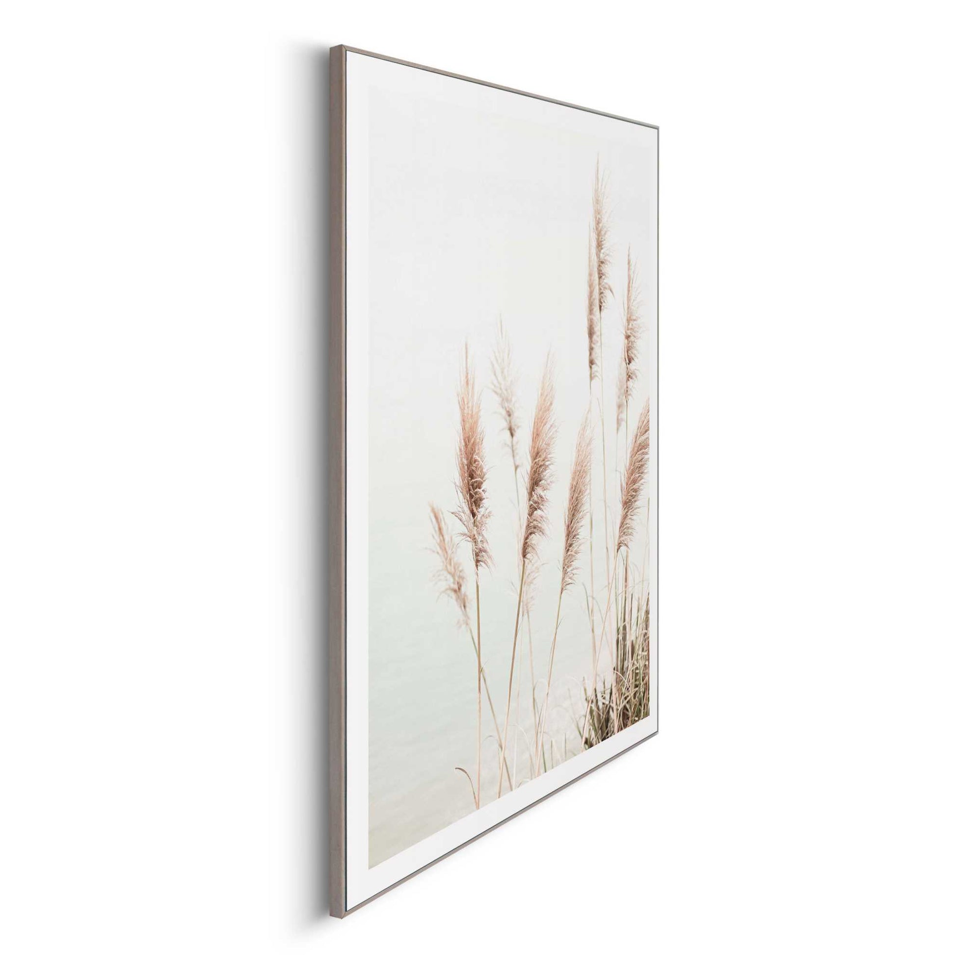 Framed in Wood Sea Grasses