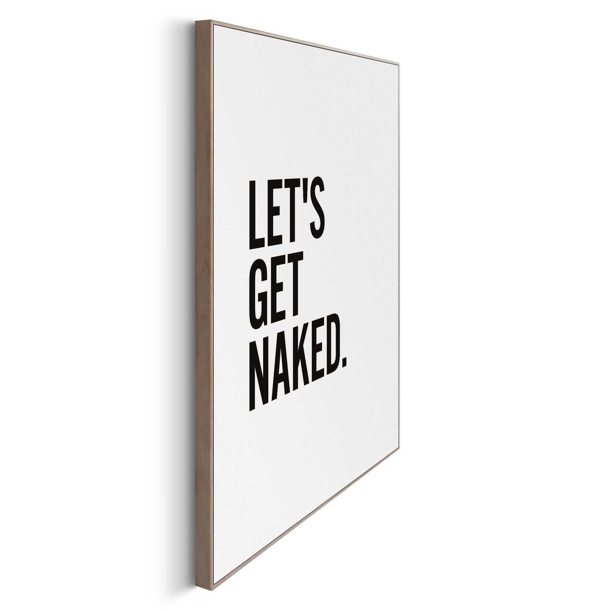 Framed in Wood Naked