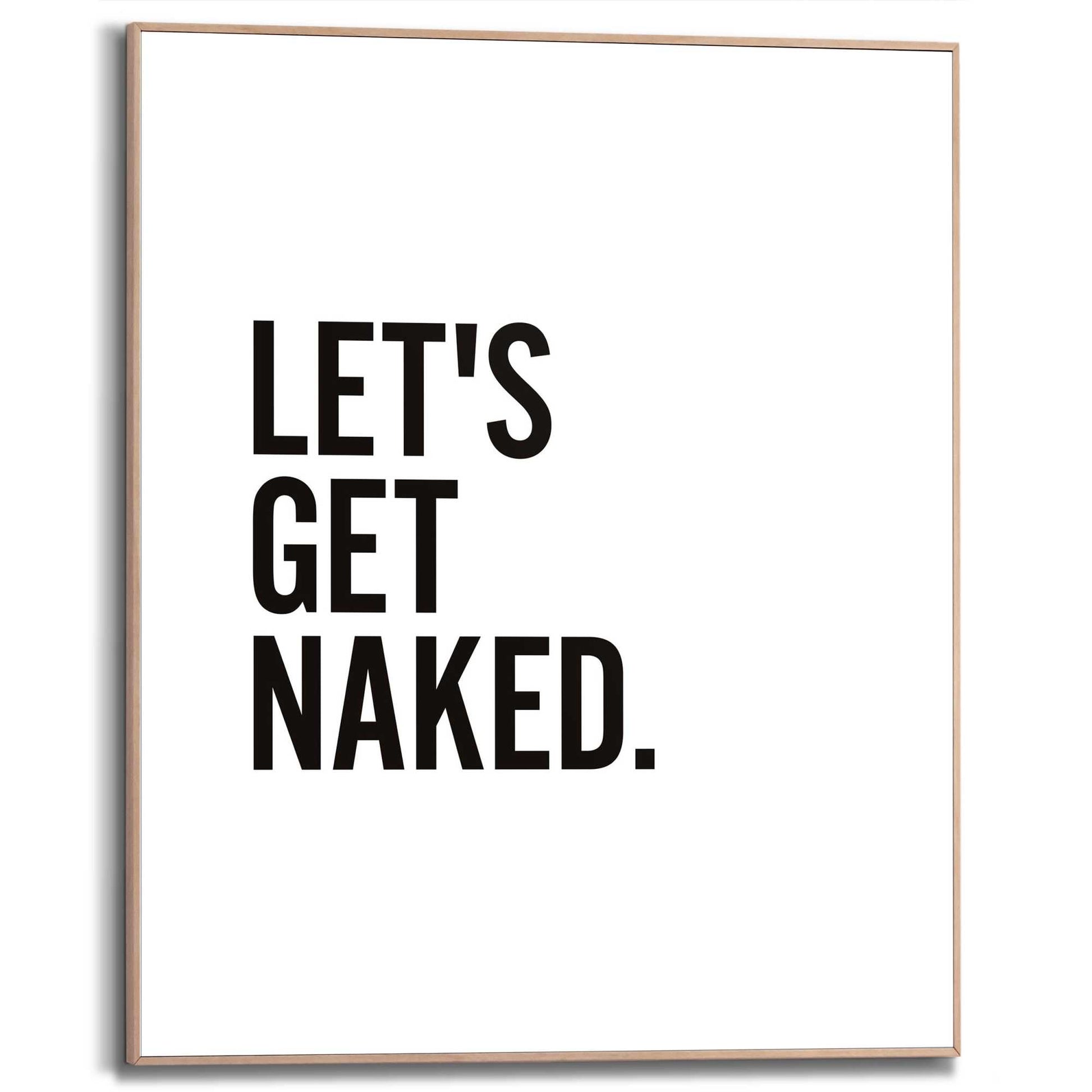 Framed in Wood Naked
