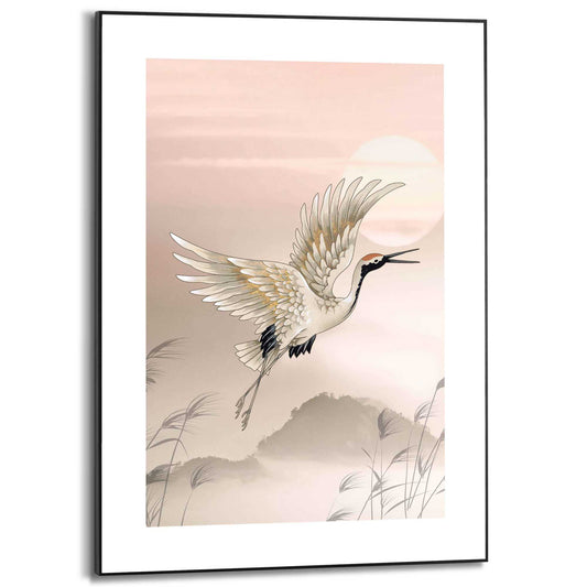 Framed in Black Go Bird