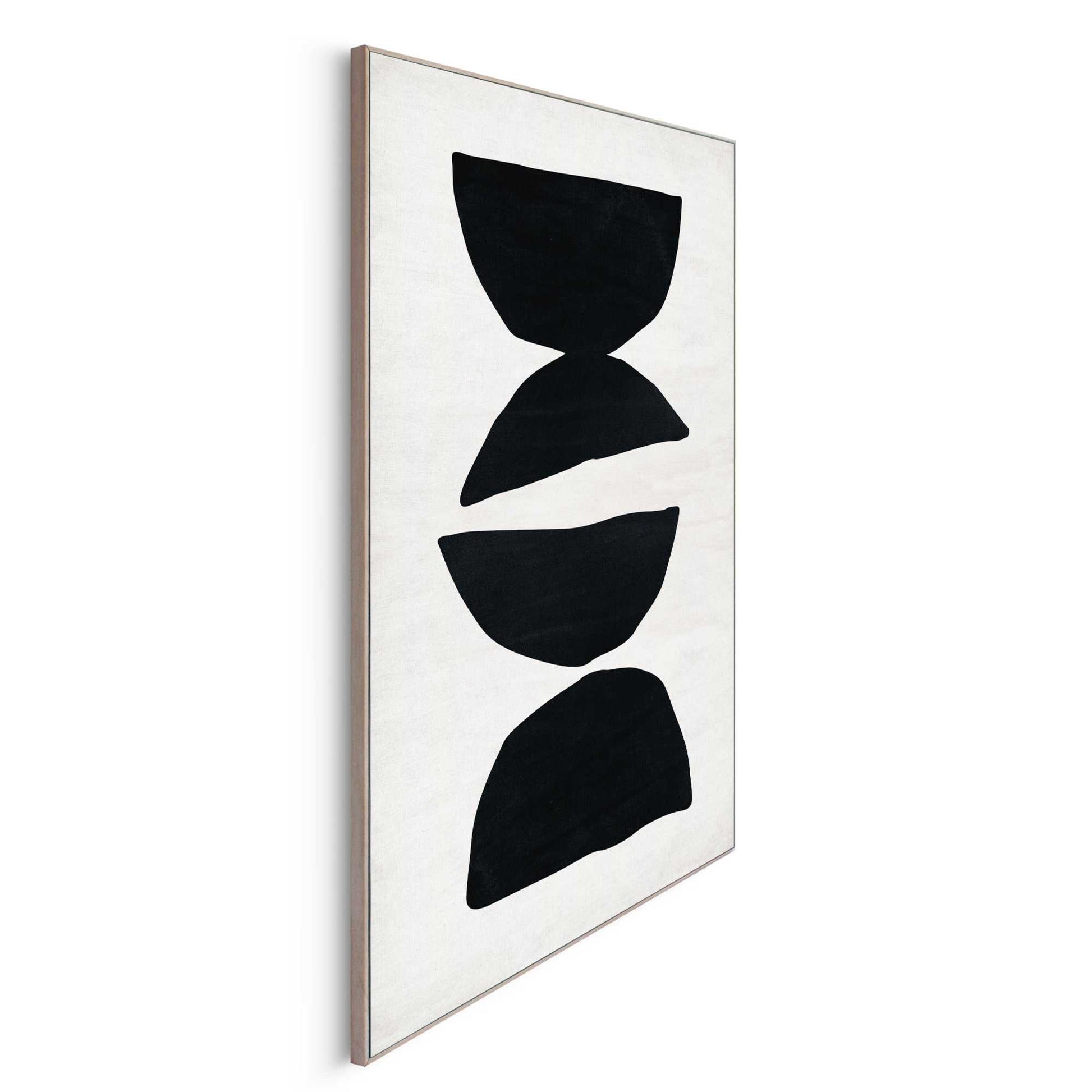 Framed in Wood Half Rounds Wood