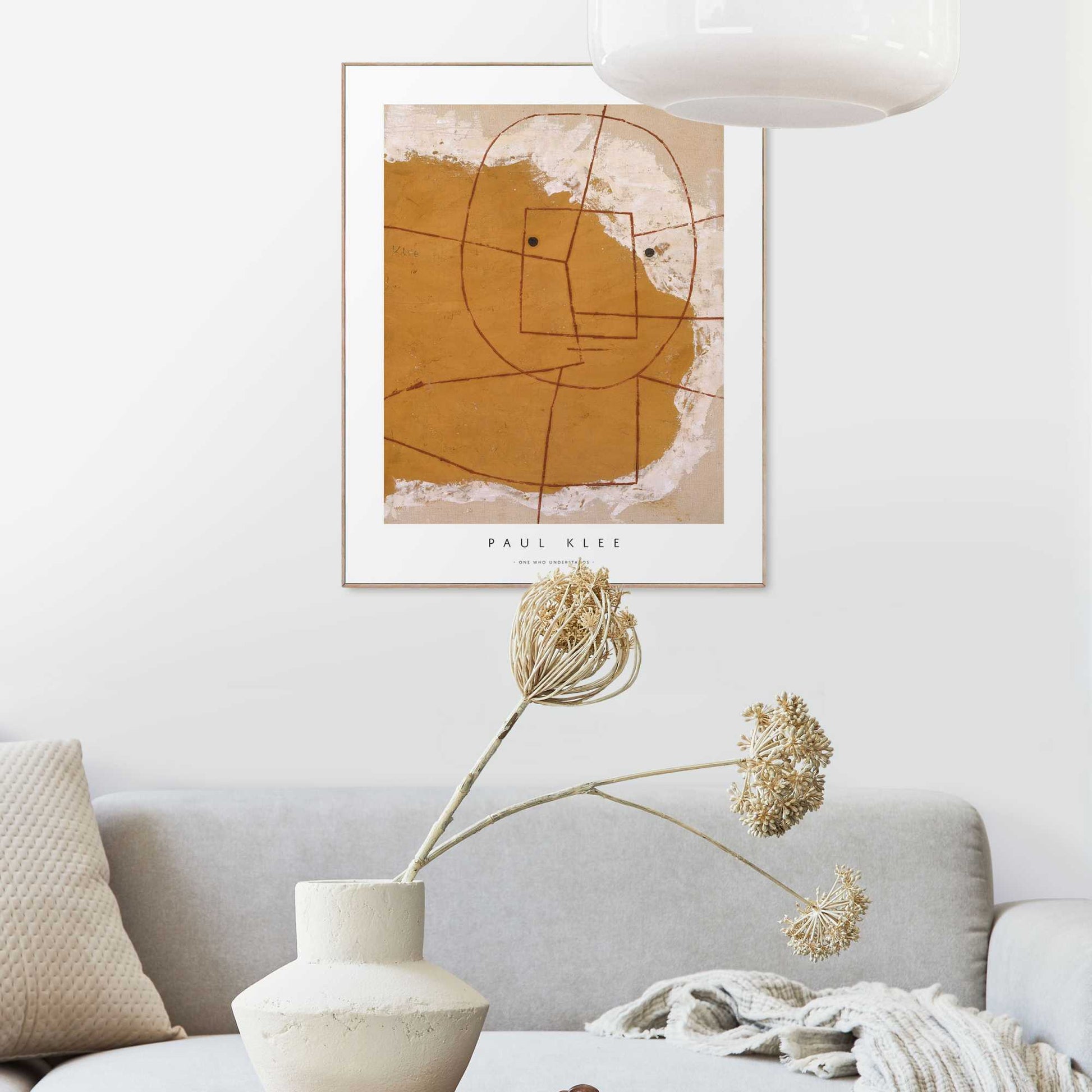 Framed in Wood Paul Klee - one who understands