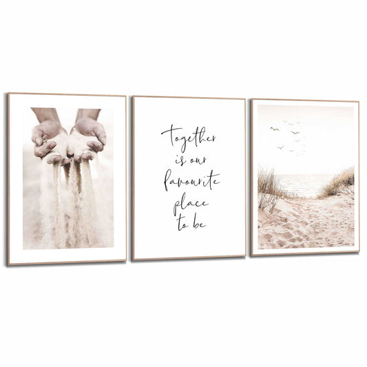 Framed in Wood Summer Breeze