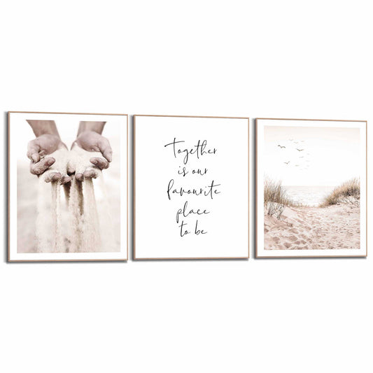 Framed in Wood Summer Breeze