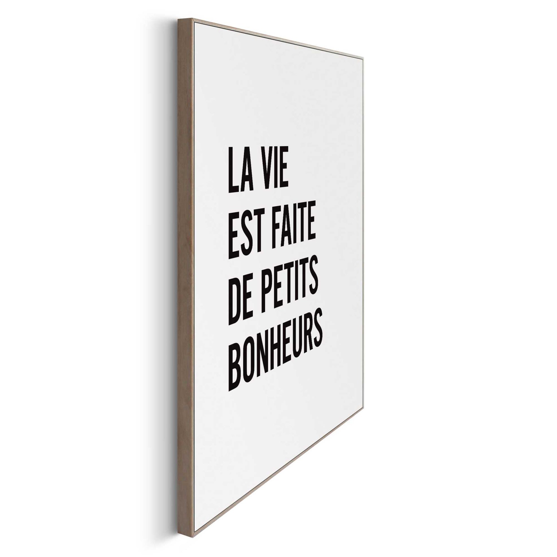 Framed in Wood Petits Bonheurs