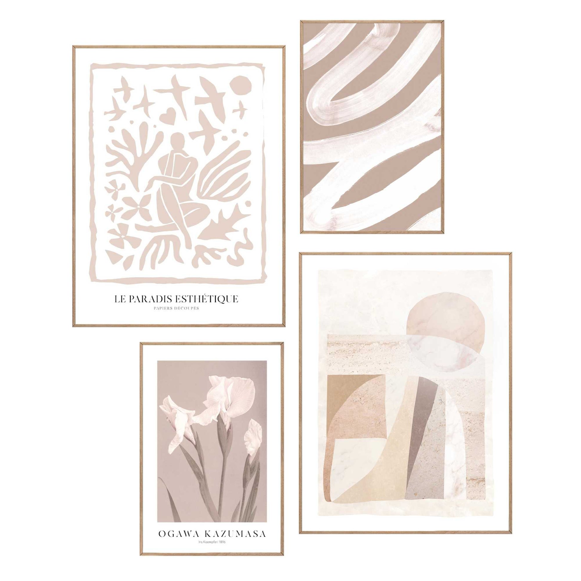 Framed in Wood Earth to Nature Simple Set