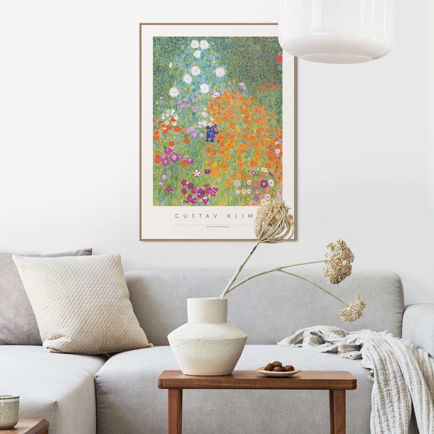 Orangewallz Gustav Klimt - bauerngarten