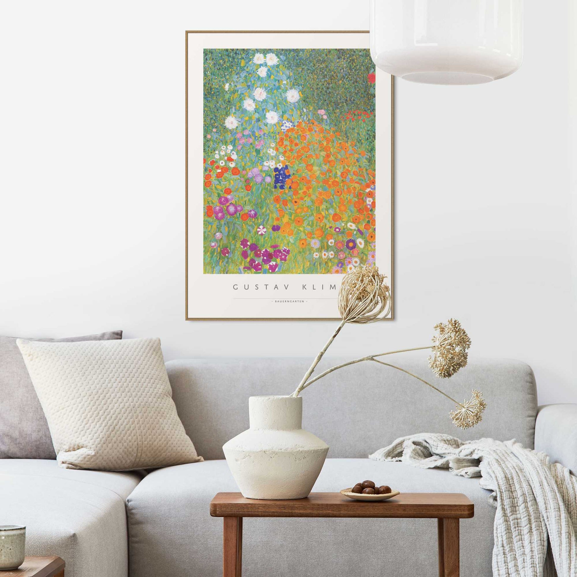 Orangewallz Gustav Klimt - bauerngarten