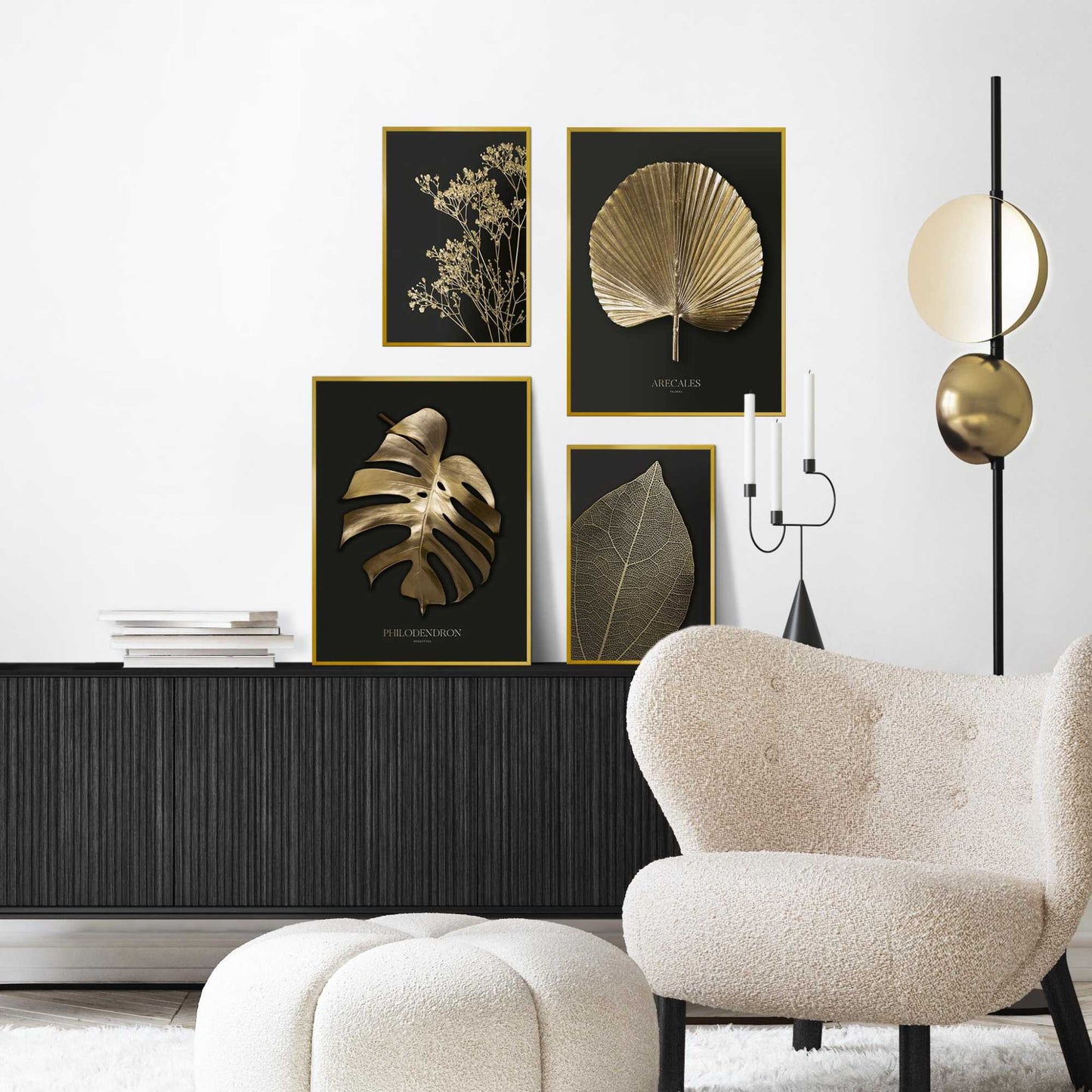 Framed in Gold Autumn Gold 40x30