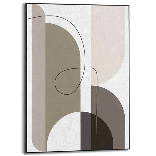 Framed in Black Abstract Tight